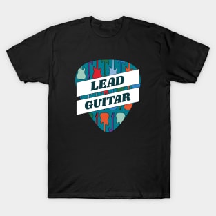 Lead Guitar Guitar Pick T-Shirt